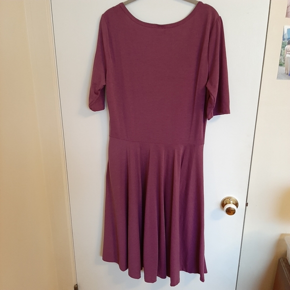 LuLaRoe "Nicole" dress - Picture 3 of 5